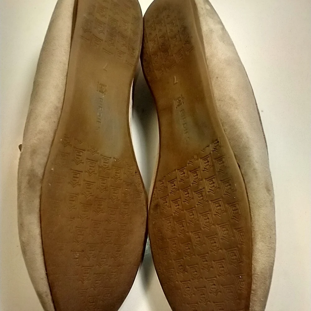 Birdies The Starling Suede Leather Slip On Loafers Shoes Women's sz 7.